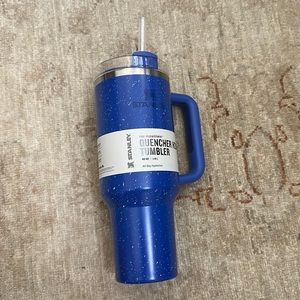 Blue speckled Stanley 40 oz